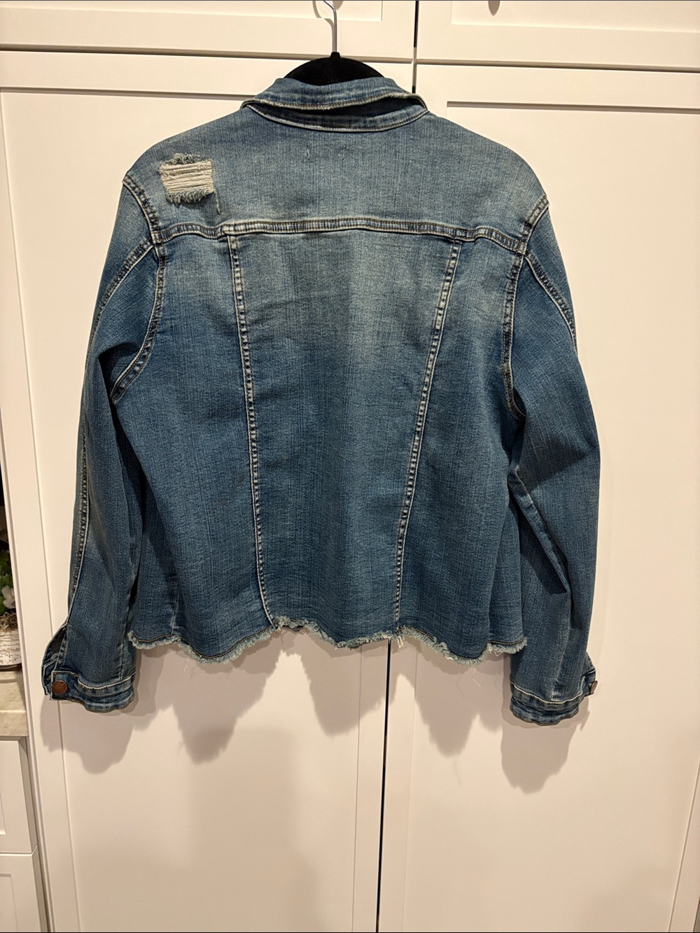 C&C  Distressed Jean Jacket - Picture 2 of 7